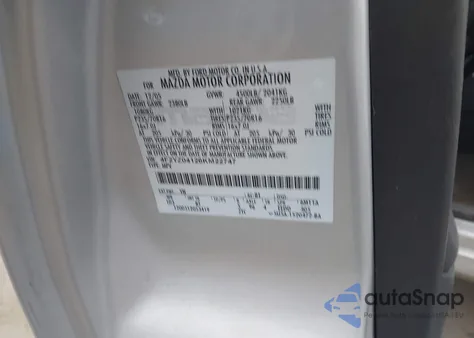 2006 Mazda Tribute S из США, поврежденный, VIN 4F2YZ04126KM22747